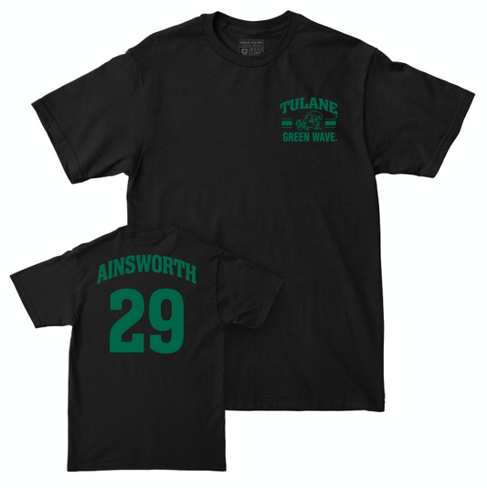 Tulane Baseball Black Victory Tee - Alex Ainsworth Small