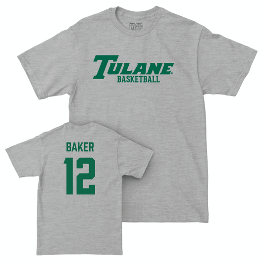 Tulane Women's Basketball Sport Grey Classic Tee - Anastacia Baker Small