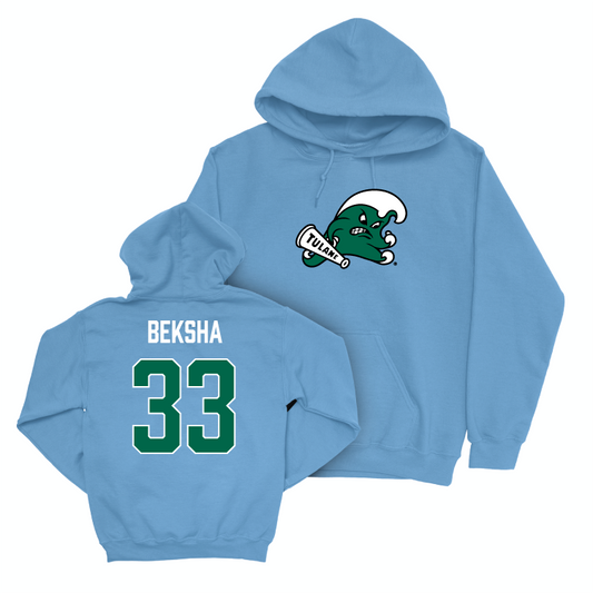 Tulane Women's Volleyball Blue Legacy Hoodie - Agata Beksha Small