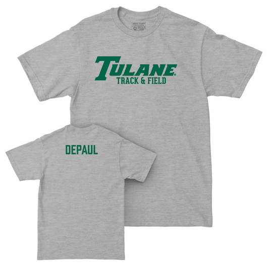 Tulane Women's Track & Field Sport Grey Classic Tee - Alyssa DePaul Small