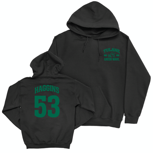 Tulane Women's Volleyball Black Victory Hoodie - Amelia Haggins Small