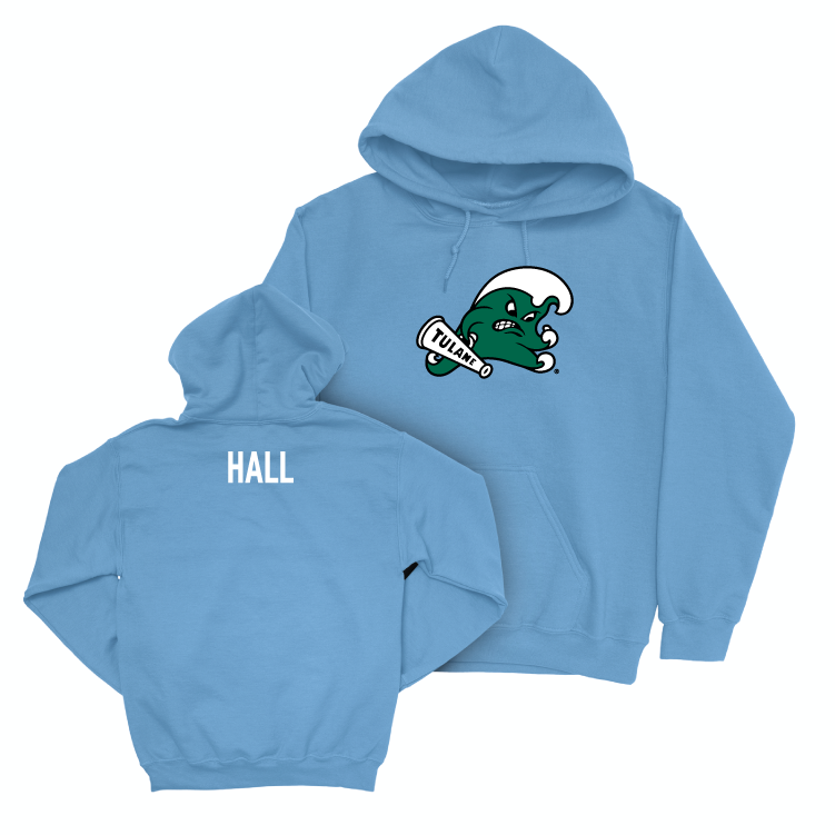 Tulane Men's Cross Country Blue Legacy Hoodie - Allison Hall Small