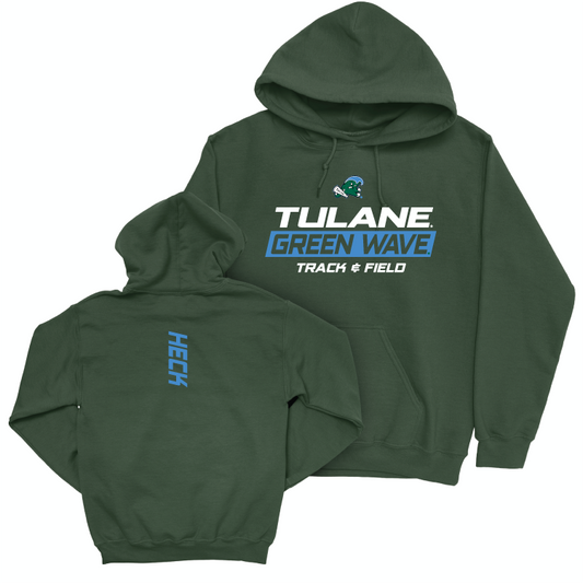 Tulane Women's Track & Field Green Rush Hoodie - Abby Heck Small