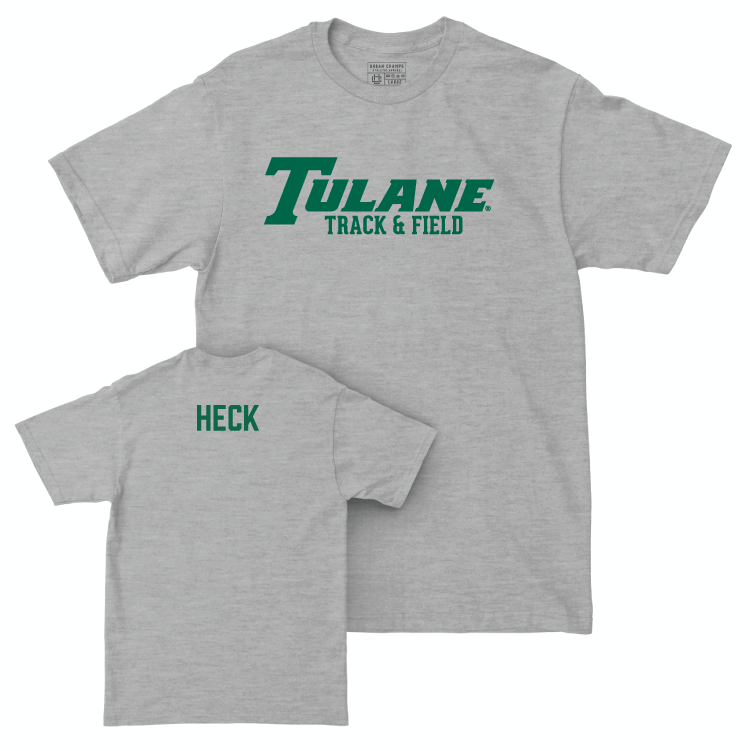 Tulane Women's Track & Field Sport Grey Classic Tee - Abby Heck Small