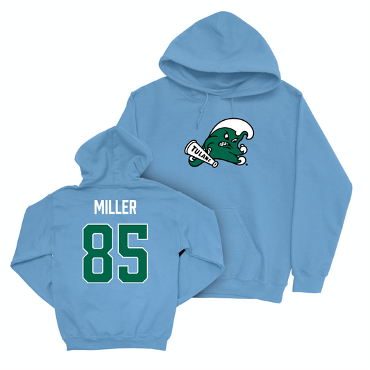 Tulane Football Blue Legacy Hoodie - Anthony Miller Small