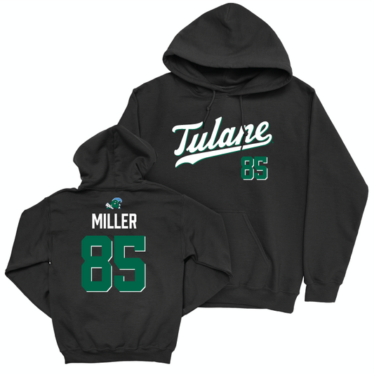 Tulane Football Black Script Hoodie - Anthony Miller Small