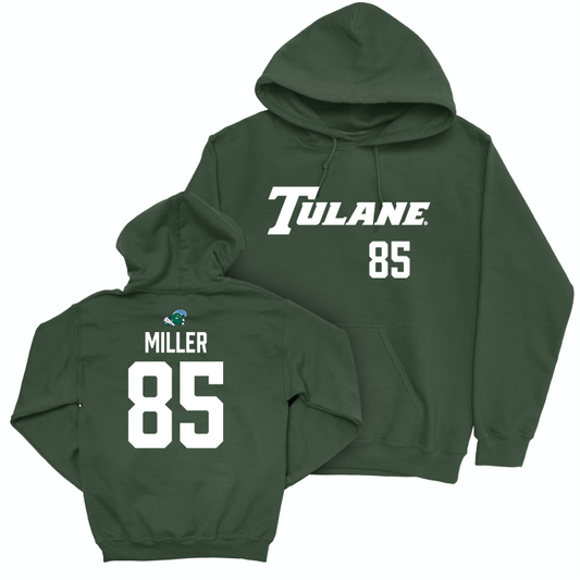 Tulane Football Green Sideline Hoodie - Anthony Miller Small