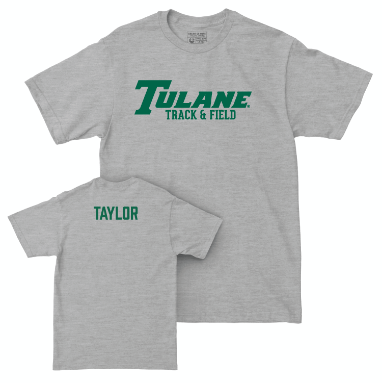 Tulane Women's Track & Field Sport Grey Classic Tee - Alyssa Taylor Small