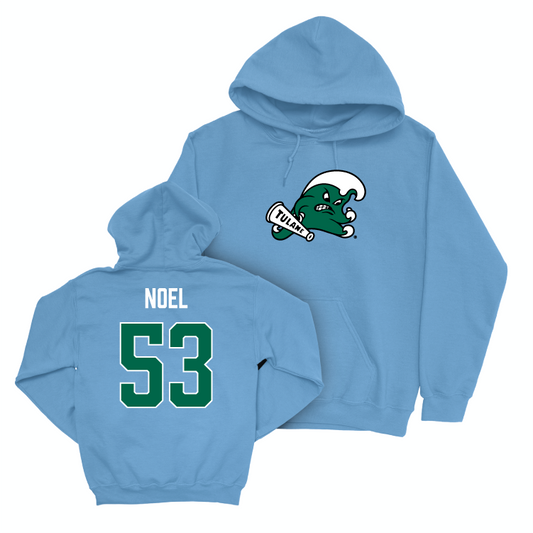 Tulane Football Blue Legacy Hoodie - Bobby Noel Small