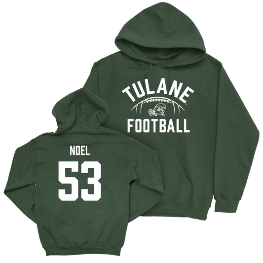 Tulane Football Green Stadium Hoodie - Bobby Noel Small