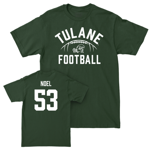 Tulane Football Green Stadium Tee - Bobby Noel Small