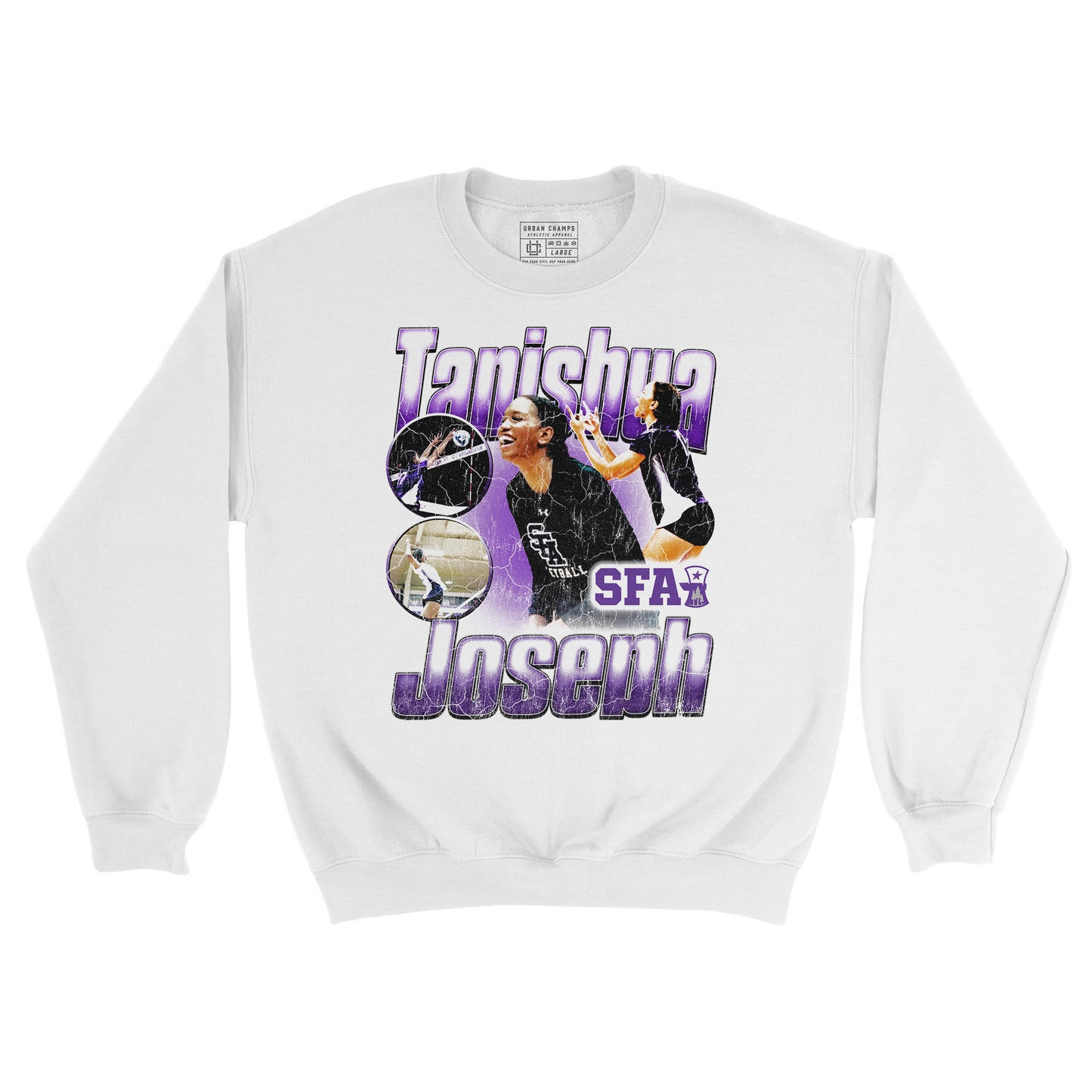 EXCLUSIVE RELEASE: Tanishua Joseph Streetwear White Crew