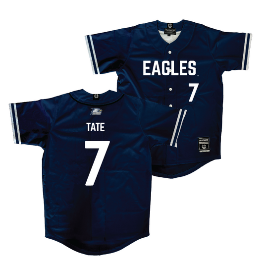 Georgia Southern Baseball Navy Jersey - Josh Tate