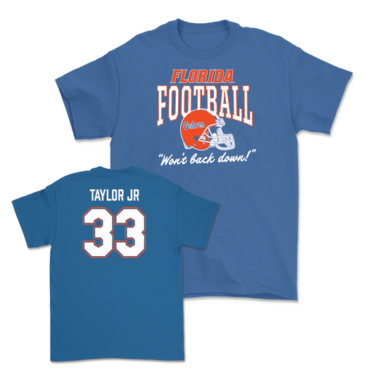 Florida Football Royal Tee   - Brien Taylor Jr