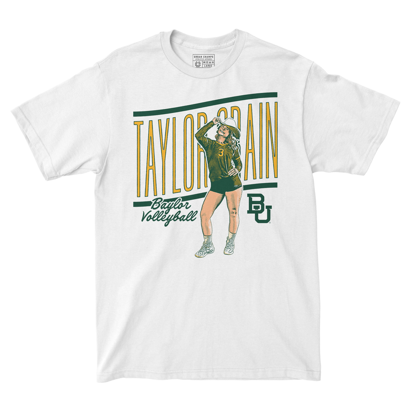 EXCLUSIVE RELEASE: Taylor Crain Cartoon White Tee