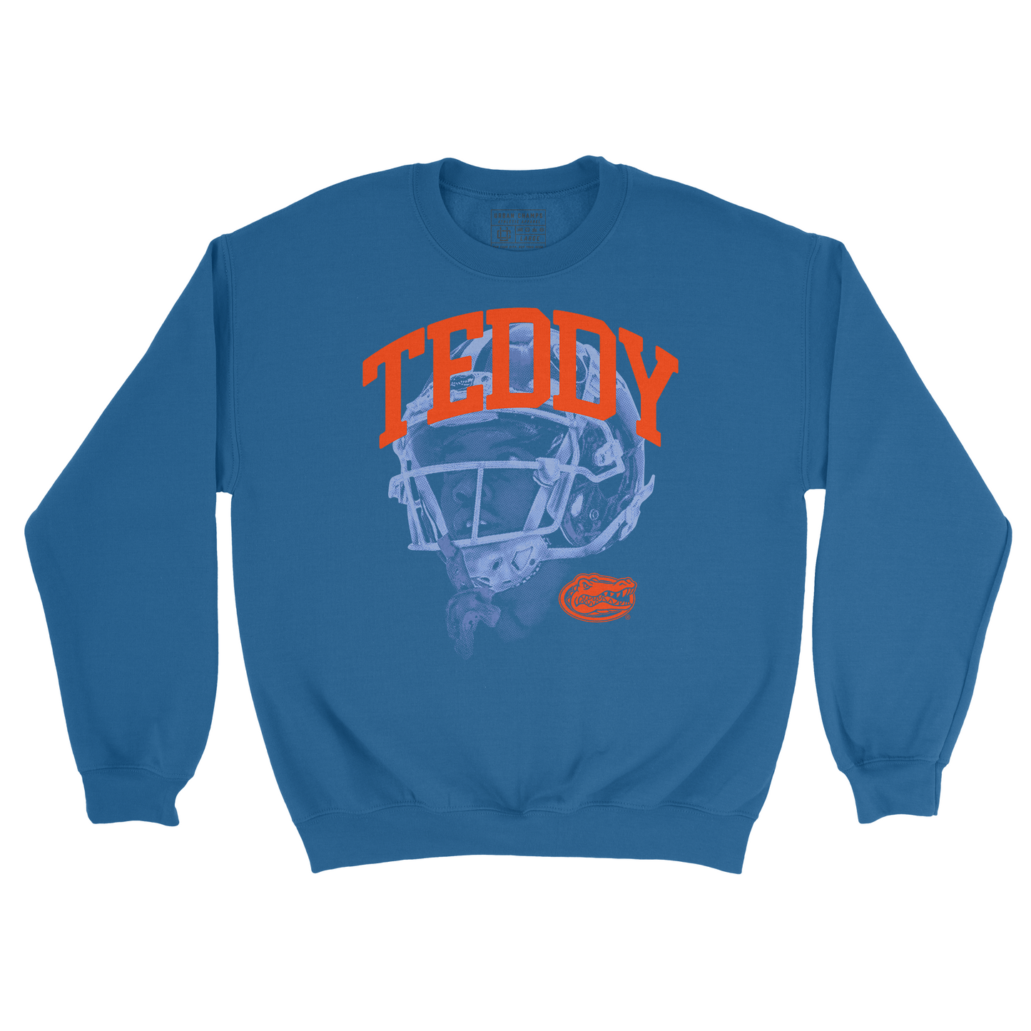 EXCLUSIVE RELEASE: Teddy Foster Jr Portrait Royal Blue Crew