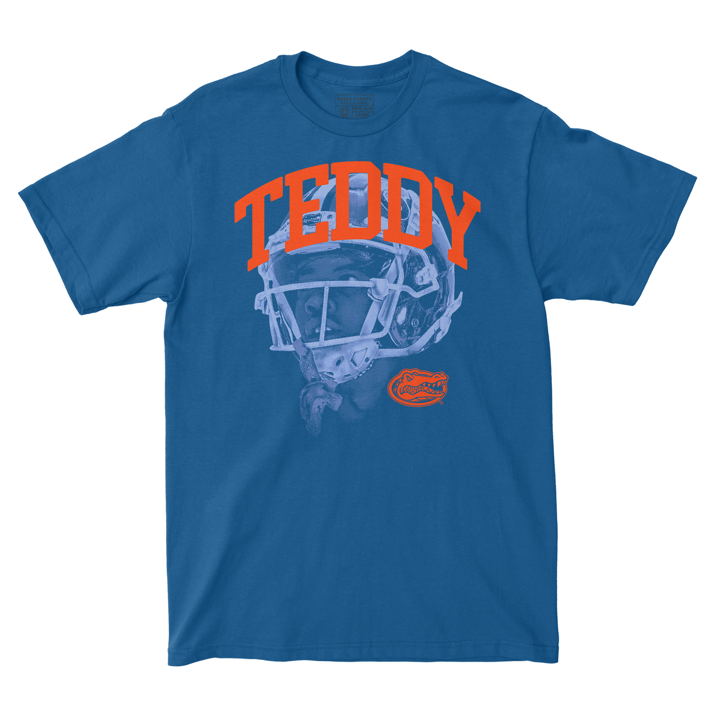 EXCLUSIVE RELEASE: Teddy Foster Jr Portrait Royal Blue Tee