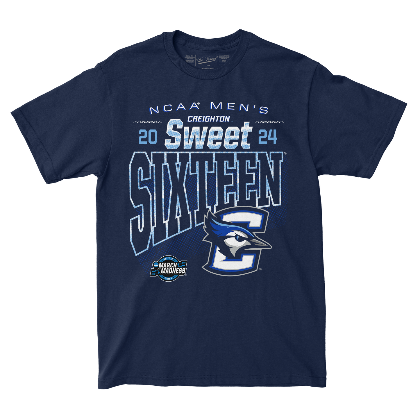 Creighton MBB 2024 Sweet Sixteen Streetwear T-shirt by Retro Brand