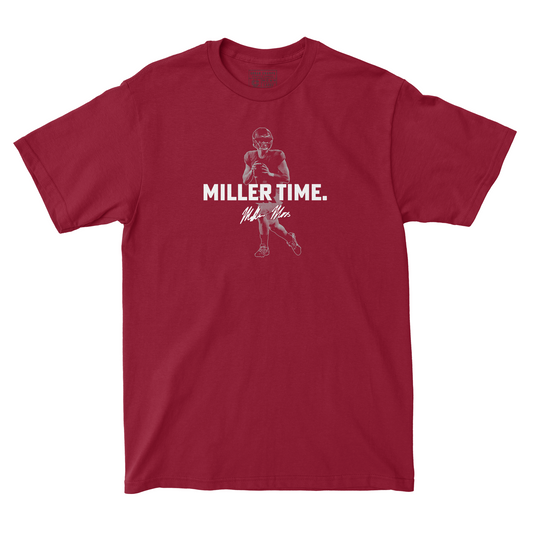 EXCLUSIVE RELEASE - Miller Moss - Miller Time Tee - Cardinal