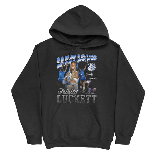 EXCLUSIVE RELEASE - Trinity Luckett Throwback Black Hoodie