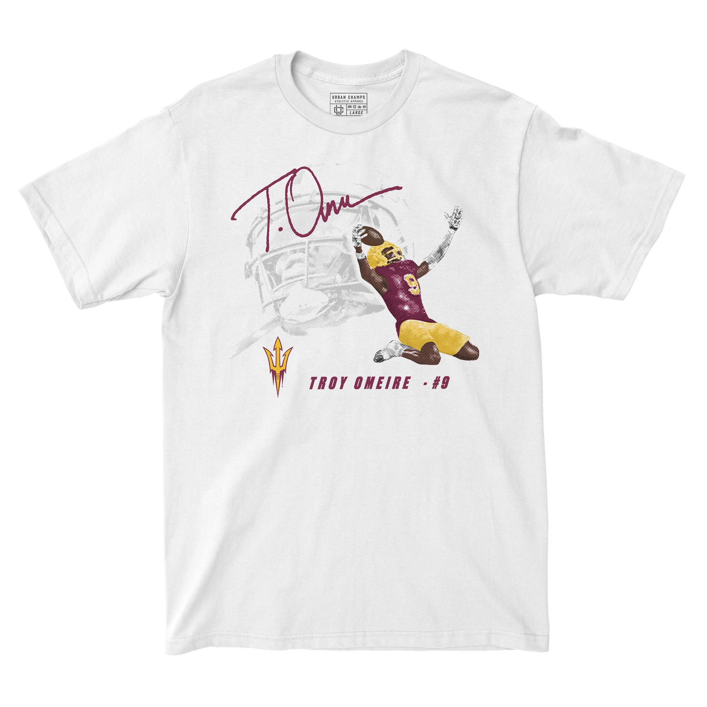 EXCLUSIVE RELEASE: Troy Omeire Signature White Tee