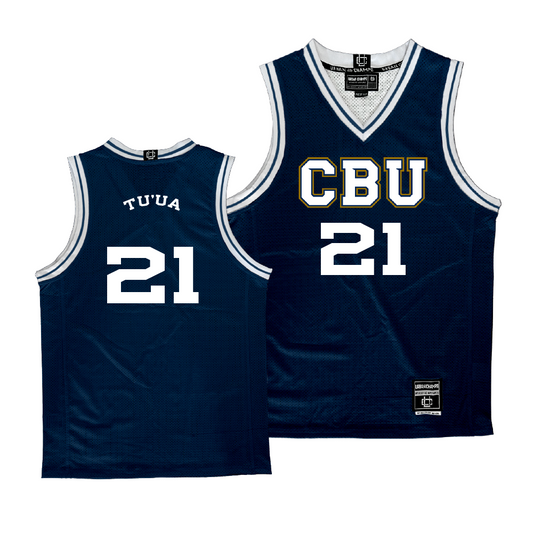 CBU Women's Basketball Navy Jersey  - Anaiyah Tu’ua