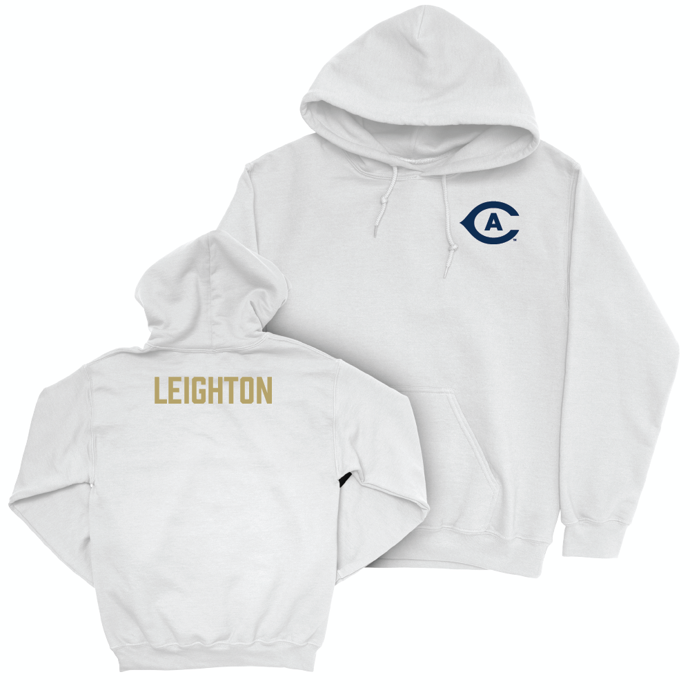 UC Davis Women's Golf White Logo Hoodie - Abigail Leighton Small