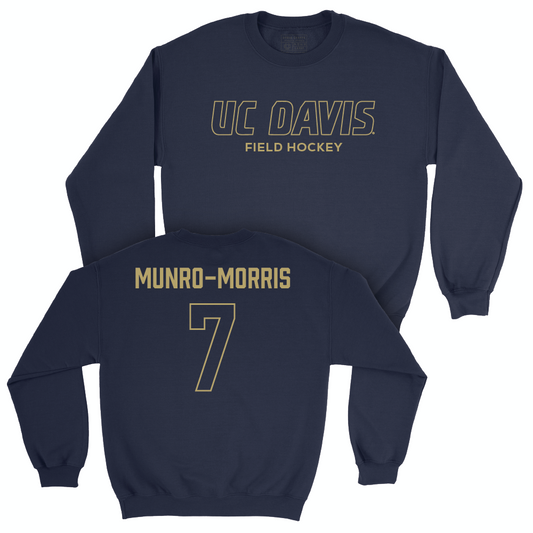 UC Davis Field Hockey Navy Club Crew - Beth Munro-Morris | #7 Small