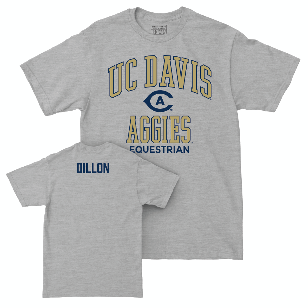 UC Davis Equestrian Sport Grey Classic Tee - Emma Dillon Small