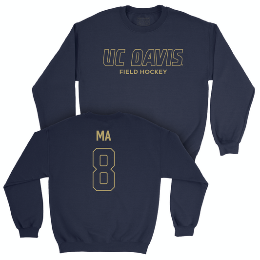 UC Davis Field Hockey Navy Club Crew - Hayden Ma | #8 Small