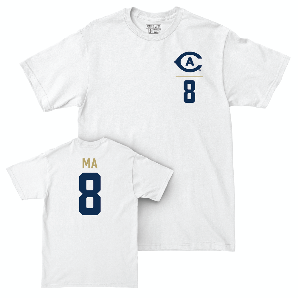 UC Davis Field Hockey White Logo Comfort Colors Tee - Hayden Ma | #8 Small