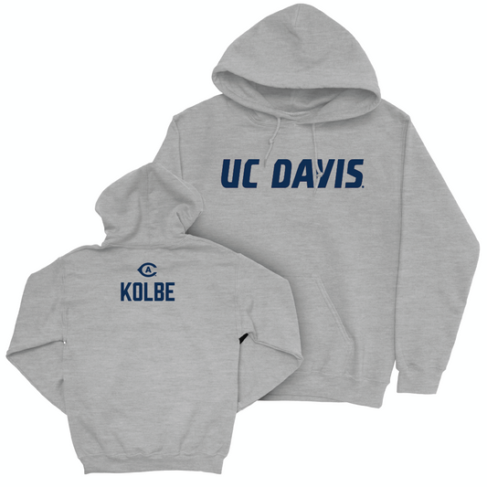 UC Davis Equestrian Sport Grey Aggies Hoodie - Lauren Kolbe Small