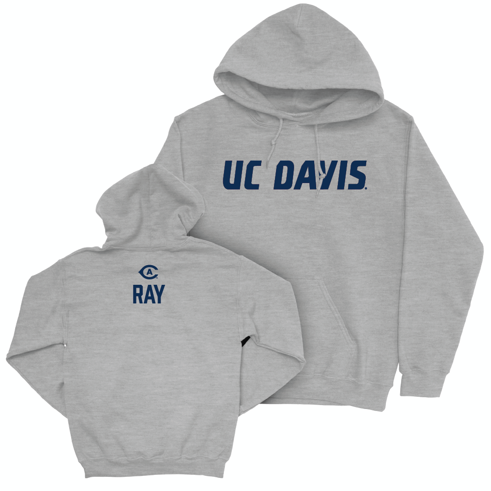 UC Davis Women's Gymnastics Sport Grey Aggies Hoodie - Megan Ray Small