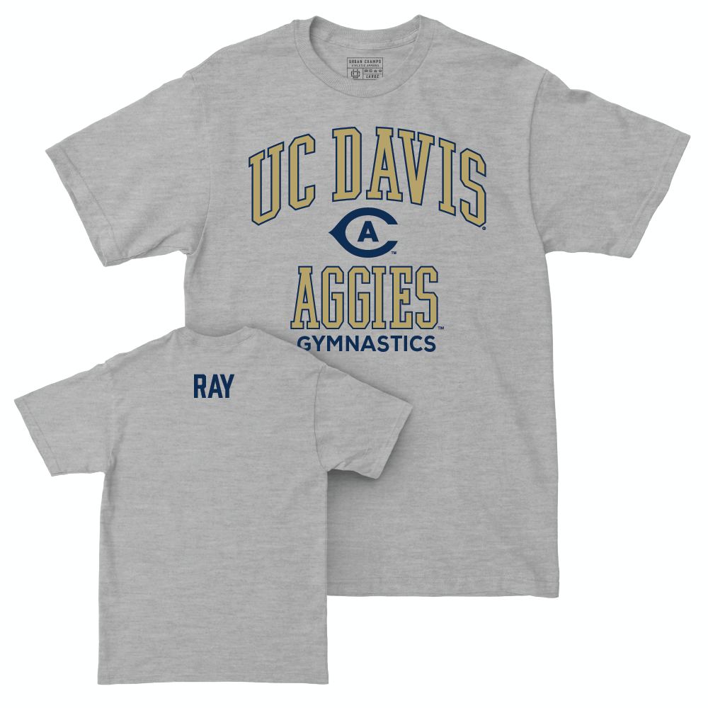 UC Davis Women's Gymnastics Sport Grey Classic Tee - Megan Ray Small