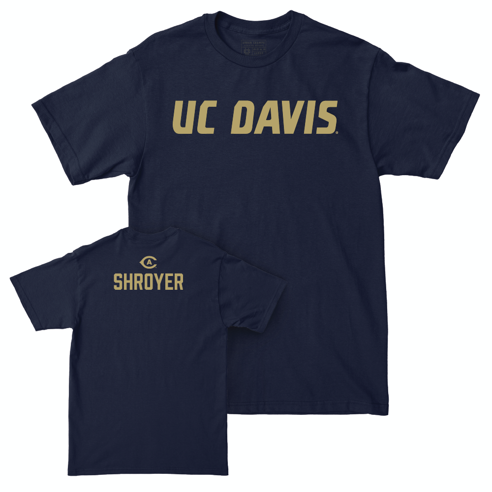 UC Davis Equestrian Navy Sideline Tee - Nicole Shroyer Small