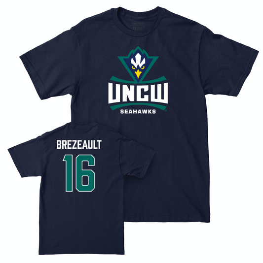 UNC Wilmington Women's Volleyball Navy Legacy Tee - Alexa Brezeault Small