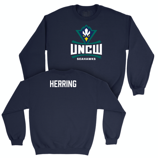 UNC Wilmington Men's Cross Country Navy Legacy Crew - Andrew Herring Small