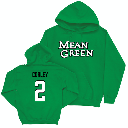 North Texas Women's Volleyball Green Legacy Hoodie - Addison Corley Small