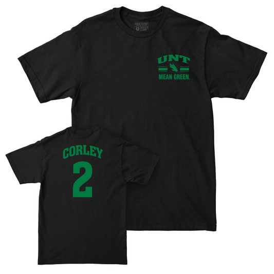 North Texas Women's Volleyball Black Victory Tee - Addison Corley Small