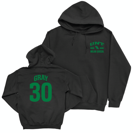 North Texas Football Black Victory Hoodie - Ashton Gray Small