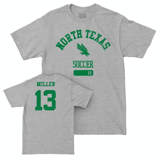 North Texas Women's Soccer Sport Grey Varsity Tee - Alexis Miller Small