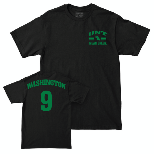 North Texas Women's Volleyball Black Victory Tee - Alexa Washington Small