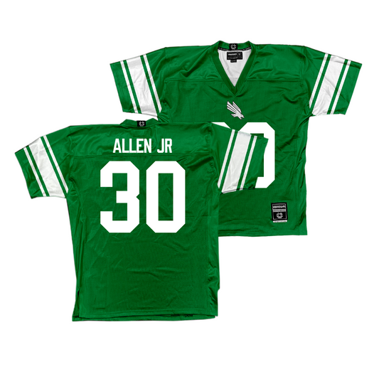 North Texas Football Green Jersey - Bryan Allen Jr Youth Small