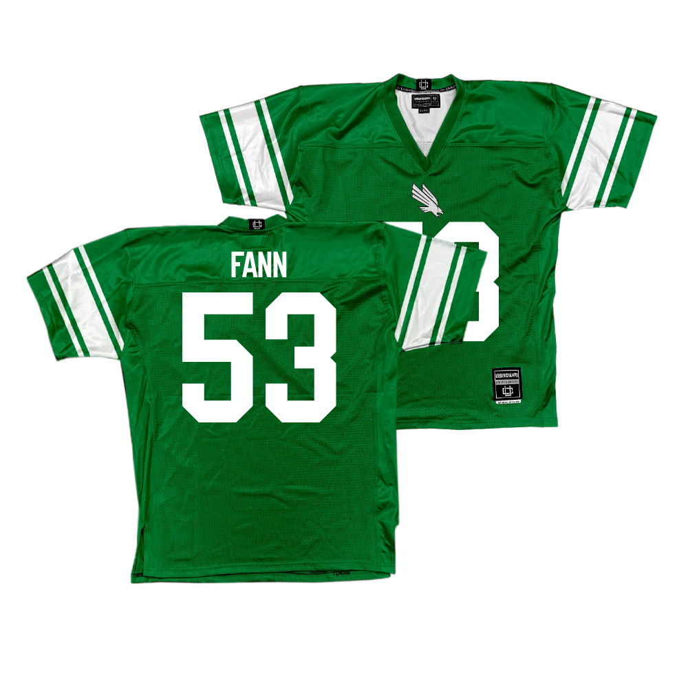 North Texas Football Green Jersey - Blake Fann Youth Small