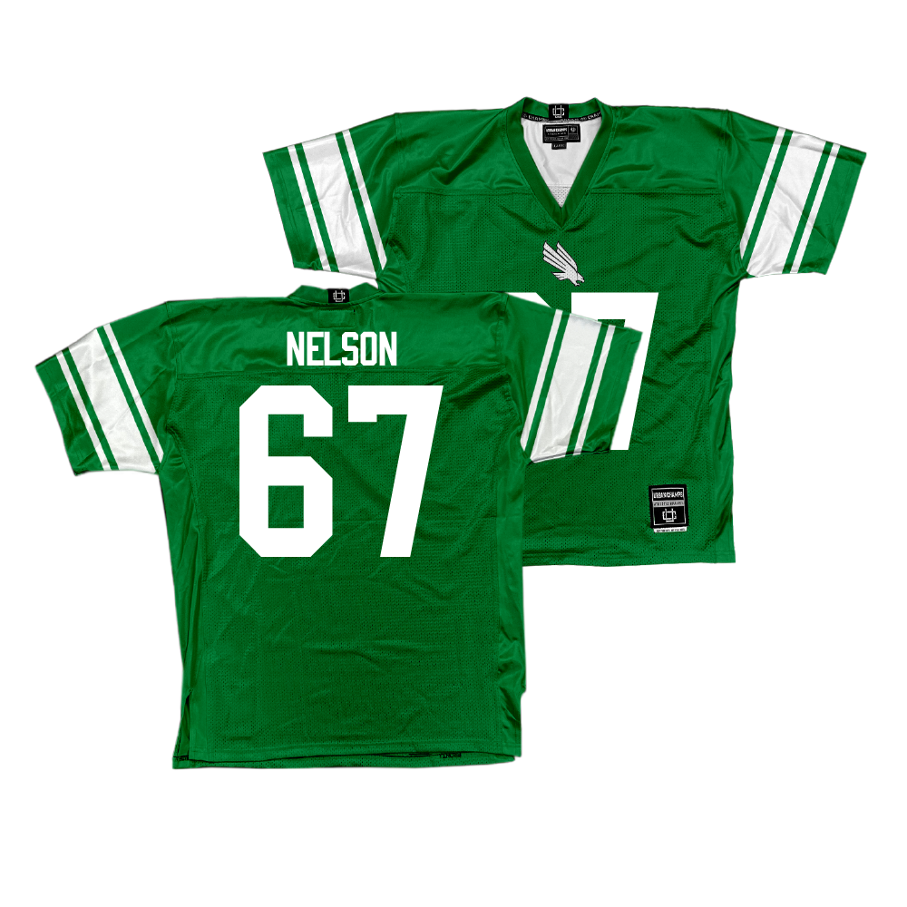 North Texas Football Green Jersey - Braydon Nelson Youth Small