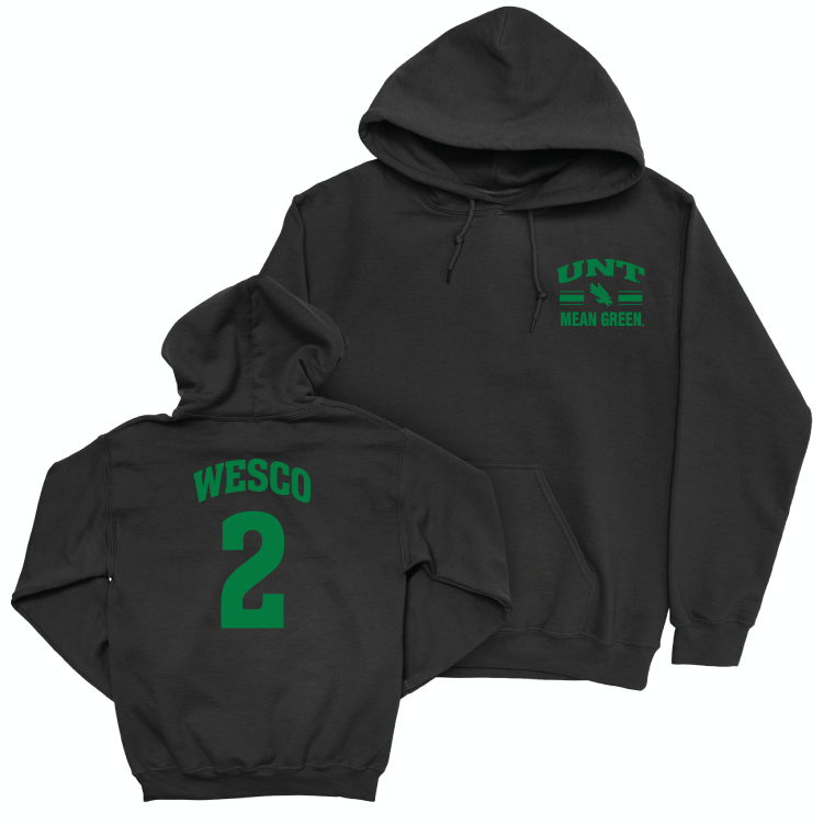 North Texas Women's Soccer Black Victory Hoodie - Bailey Wesco Small