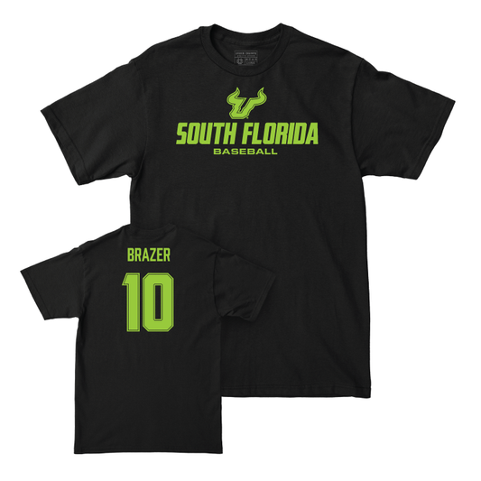 USF Baseball Black Slime Tee - Alex Brazer Small