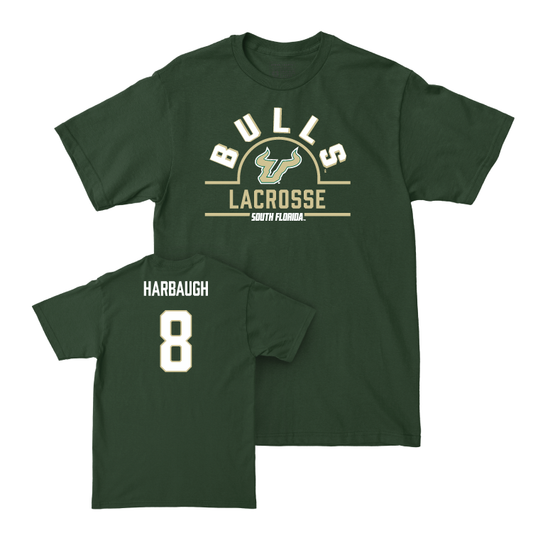 USF Women's Lacrosse Green Arch Tee - Alison Harbaugh Small