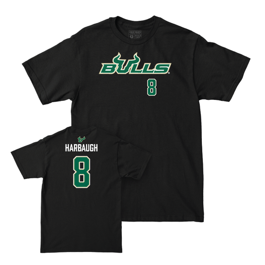 USF Women's Lacrosse Black Bulls Tee - Alison Harbaugh Small