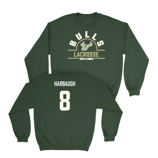 USF Women's Lacrosse Green Arch Crew - Alison Harbaugh Small